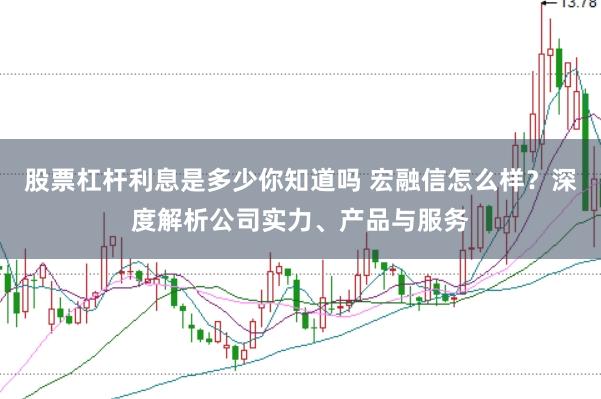 股票杠杆利息是多少你知道吗 宏融信怎么样？深度解析公司实力、产品与服务
