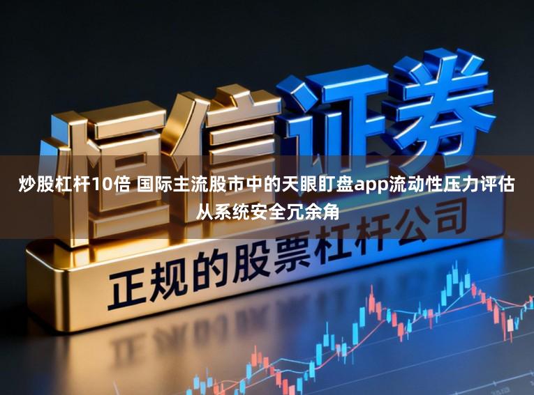 炒股杠杆10倍 国际主流股市中的天眼盯盘app流动性压力评估从系统安全冗余角